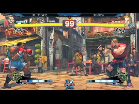 UFGTX - 801 Strider (Abel) Vs. EG | PR Balrog (Boxer) SSF4 Top 16 - Super Street Fighter 4