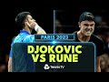 Novak Djokovic vs Holger Rune THRILLER! ? | Paris 2023 Highlights