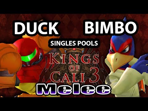 Kings of Cali 3 - Bimbo Mexico (Falco) Vs. Duck (Samus) - Pools