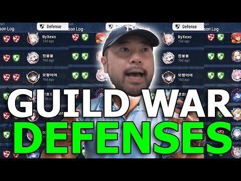 RANK 1 WORLD GUILD WAR DEFENSES TO TRY (MUST WATCH)