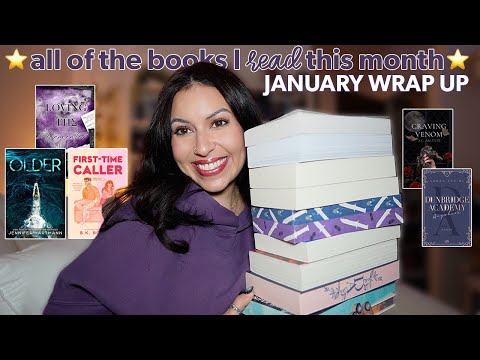 let's talk about the 13 books I read in January ☃️📖