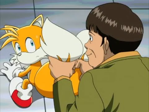 Sonic X Comparison: Tails VS Hawk (Japanese VS English)