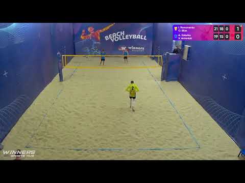 12:15 I. Romanenko / O. Bilyk - A. Zabuha / V. Antoniuk 27.04.2023 | Winners Beach Volleyball