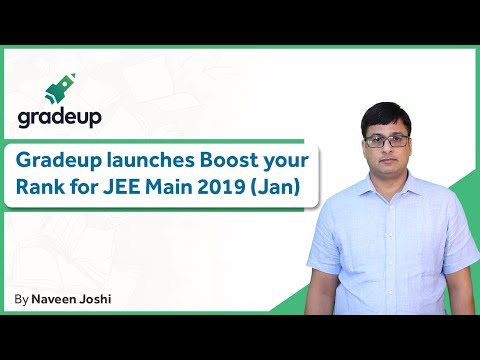 Gradeup Launches Boost Your Rank Plan | IIT JEE MAINS 2020 | Gradeup JEE Video