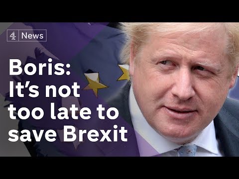 Boris Johnson delivers resignation speech as Theresa May faces Brexit backlash