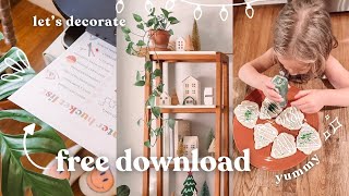 FL winter week in life with a baby & toddler! 🎄 VLOGMAS p.1 ~ Let's decorate & bake cookies!