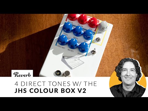 JHS Colour Box V2 Preamp / EQ / Overdrive / Distortion / DI Box Effects Pedal image 4