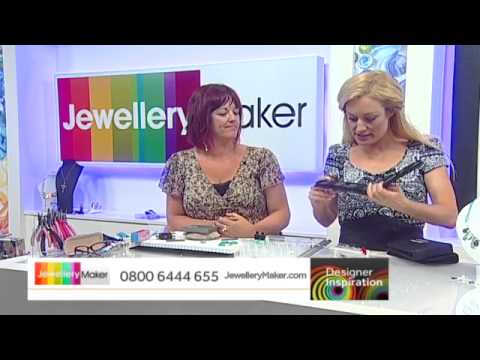 Metal Stamping with Debbie Kershaw - JewelleryMaker DI LIVE 11/07/15