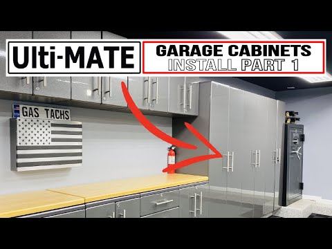 Ulti-MATE Garage Cabinet "2 - Door Tall Cabinet" Assembly and Install Part 1