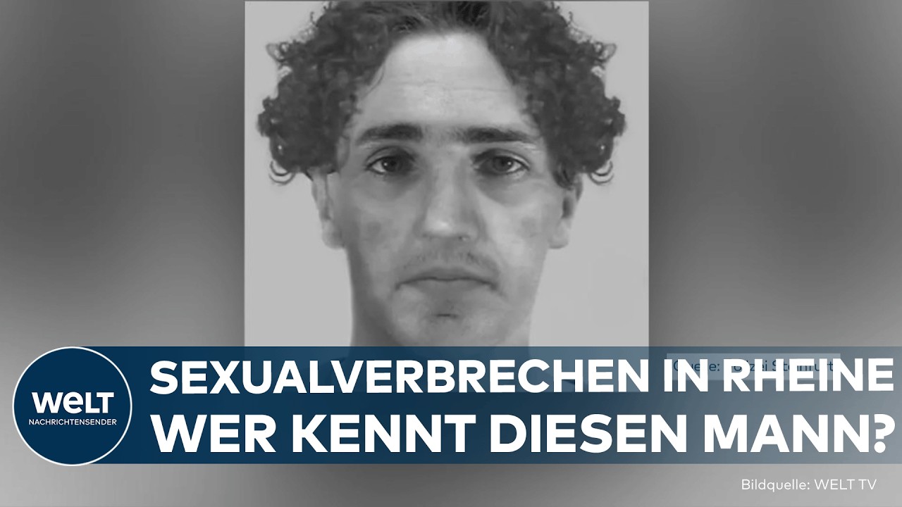 SEXUALDELIKT IN RHEINE: Mann zerrt Teenagerin vom Fahrrad – Polizei veröffentlicht Phantombild