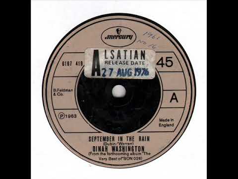 Dinah Washington - September in the rain (1961)