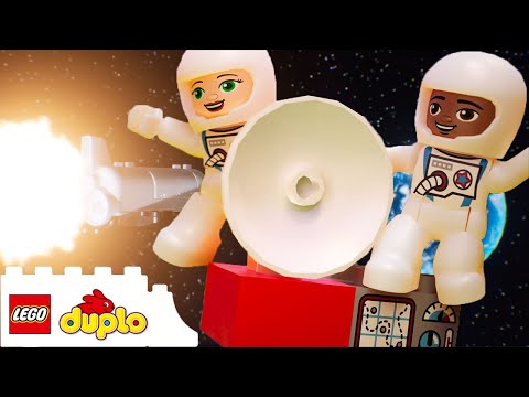 LEGO DUPLO - Space Travel + More | Learning For Toddlers | Nursery Rhymes | Cartoons and Kids Songs