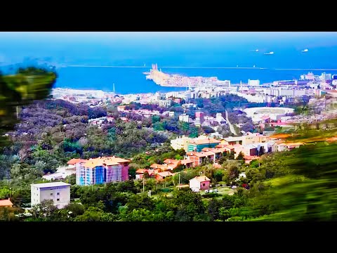 Driving from Trieste to Venice - Palmanova - Santo Stino di Livenza - E70 - Italia