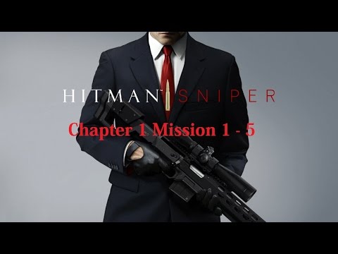 Hitman Sniper Android iOS Walkthrough - Chapter 1 Mission 1 2 3 4 5