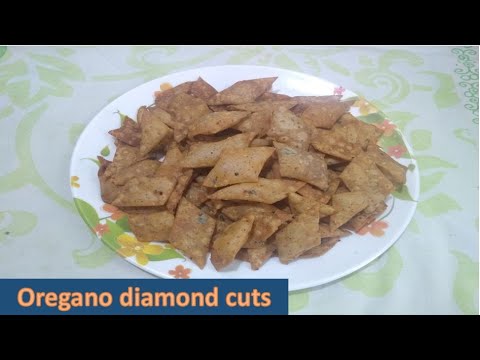 Oregano Diamonds Cuts | Namak para recipe | Spicy Diamond Cuts  recipe | Savory Diamond Cuts