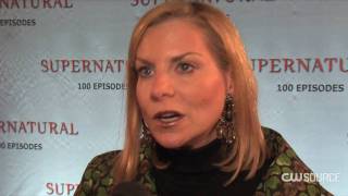 Interview Dawn Ostroff (president entertainment CW) - 100th ep. party