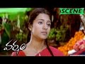 Prabhas Tries To Impress Trisha Varsham Movie Scenes