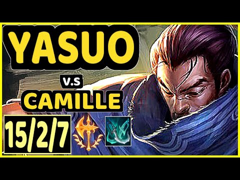NEMESIS (YASUO) vs CAMILLE - 15/2/7 KDA MID CHALLENGER GAMEPLAY - EUW