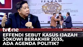 Download lagu Kubu Jokowi vs Roy Suryo, yang Bohong Siapa? Effendi Gazali: Kasus Ijazah Ini Selesai 2035 | tvOne mp3