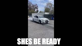 Granatelli Motor Sports Twin turbo SS Sedan Burn Out