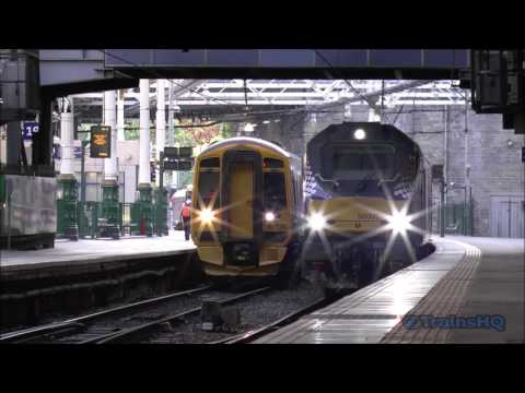 ScotRail 68007 Arrives and departs Edinburgh working 2K14 And 5K14 30/5/16