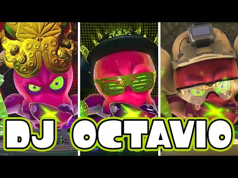 Evolution of DJ OCTAVIO in Splatoon! (2015-2022)