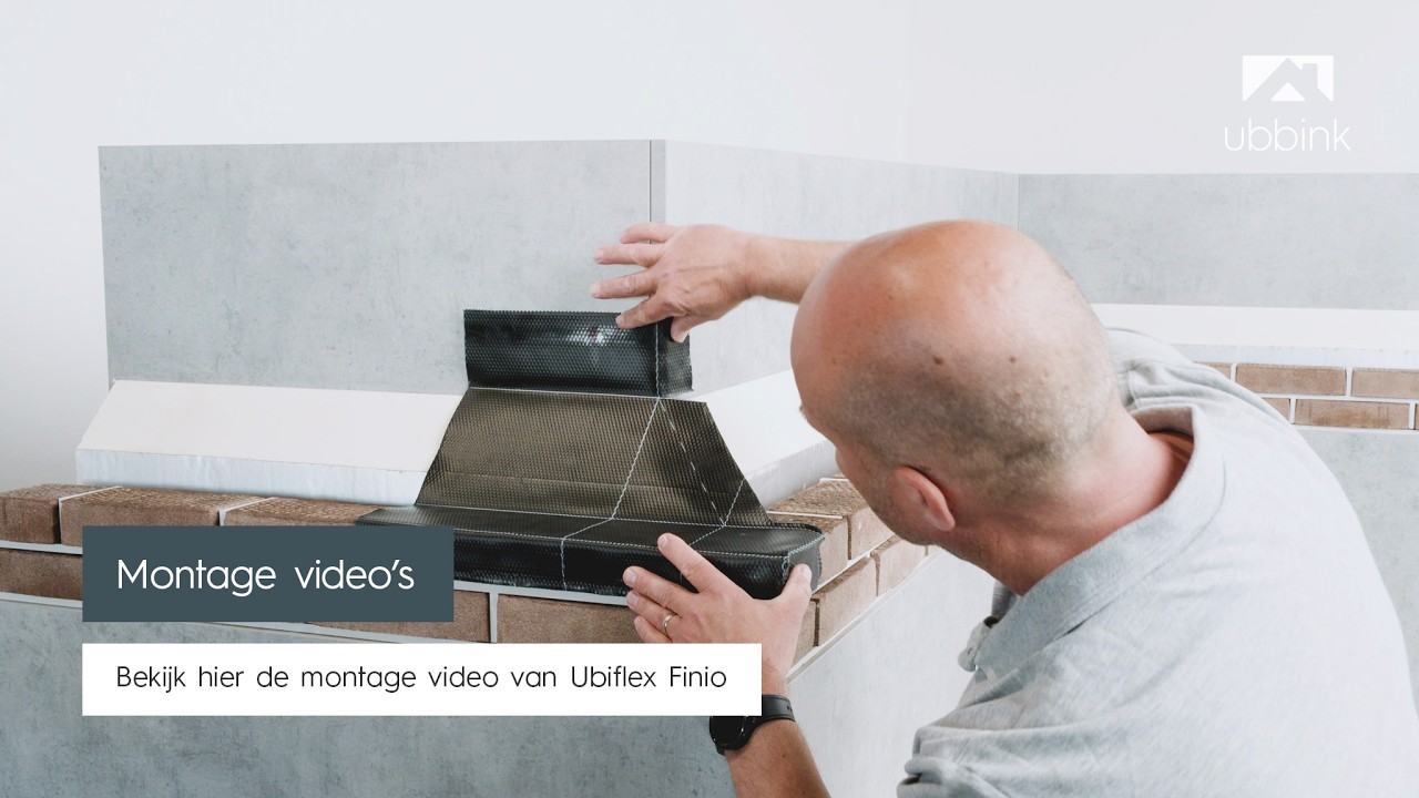 Ubiflex Finio - spouwaansluiting uitwendige hoek