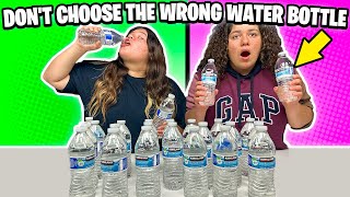 EXTREME DON&#39;T CHOOSE THE WRONG WATER BOTTLE SLIME CHALLENGE