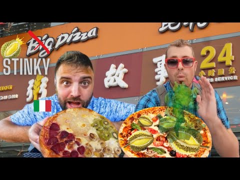Pizza chinesa choca italiano em Chongqing