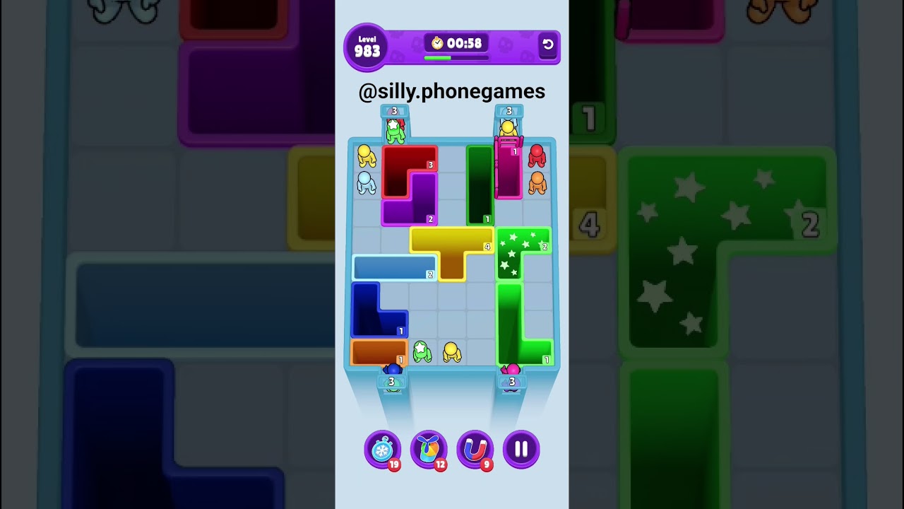 Drop Away Level 983 Walkthrough Solution