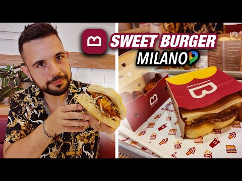 🥪 SWEET BURGER in Milan 🥪 the Crazy Square Sandwiches!