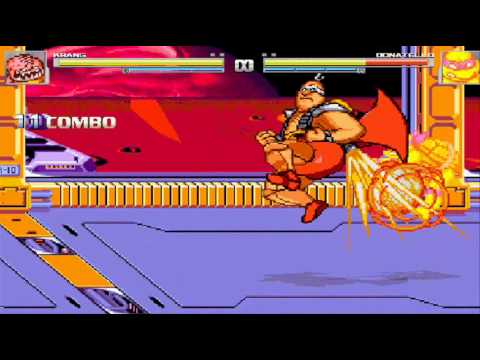 MUGEN - Krang WIP (1st combo)