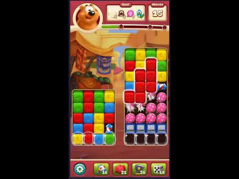 Toon Blast Level 1726 - NO BOOSTERS 🐻🐺🐱 | SKILLGAMING ✔️