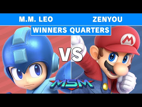 MSM 228 - M.M.Leo (Mega man) Vs Zenyou (Mario) Winners Quarters - Smash Ultimate