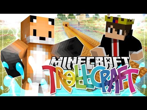 CRAZIEST SLIP N SLIDE EVER! - TrollCraft - EP 46