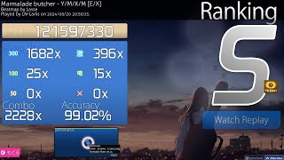 【osu!】Y/M/K/M [E/X] 99.02%