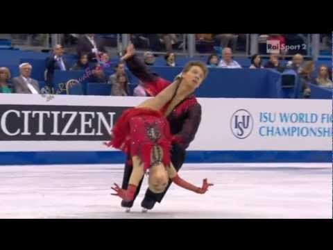 Nice 2012 ICE DANCE FD -14/21- Ekaterina BOBROVA  Dmitri SOLOVIEV - 29/03/2012
