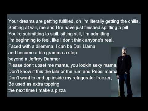Eminem - Must Be The Ganja lyrics [HD]