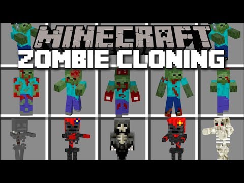 MC Naveed - Minecraft - Minecraft ZOMBIE SKELETON CLONING MOD / FIGHT EVIL CLONED ZOMBIES AND SKELETONS!! Minecraft
