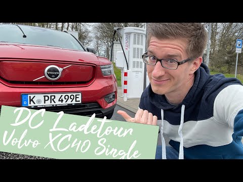 Roadtrip mit HPC-Ladestopps im 🔋 XC40 Electric Single Motor (69 kWh) [4K] - Autophorie Extra