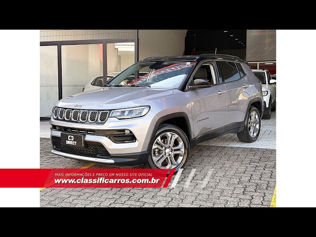 Vídeo JEEP COMPASS 1.3 T270 TURBO FLEX LONGITUDE AT6