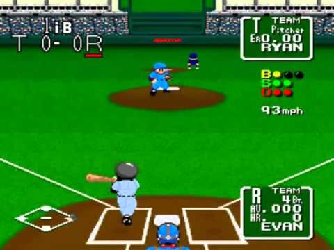 Nolan Ryan's Baseball Super Nintendo