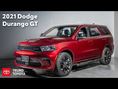 2021 Dodge Durango GT AWD in Maroon for sale at Truro Toyota in Truro, NS
