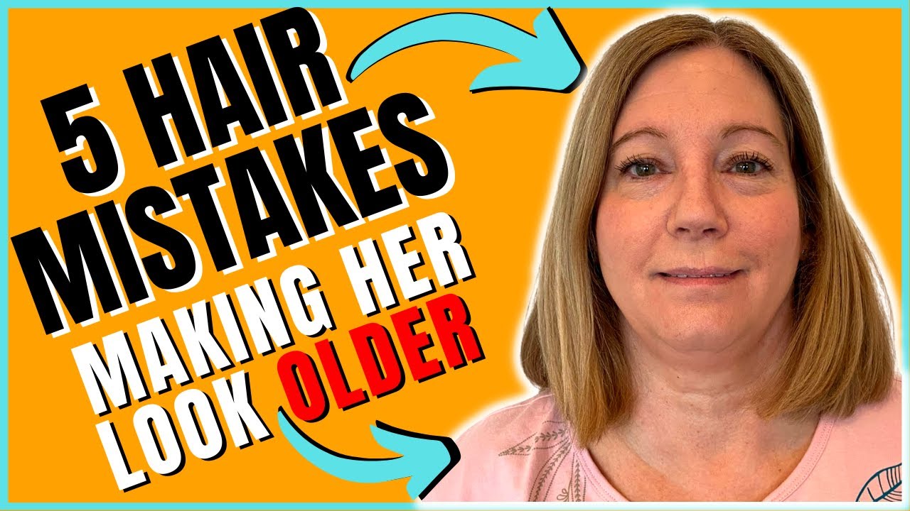 Hair Mistakes That Age You Faster // SIMPLE FIX TO COMMON MISTAKES! #hairstyle #youthful