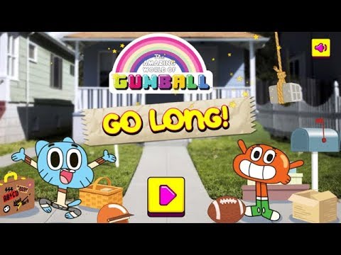 The Amazing World of Gumball - Go Long! [Cartoon Network Games] Video