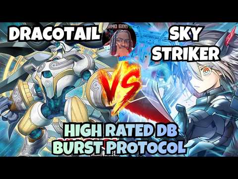 LUCKY LOL DRACOTAIL VS SKY STRIKER | BURST PROTOCOL HIGH RATED DB YUGIOH!
