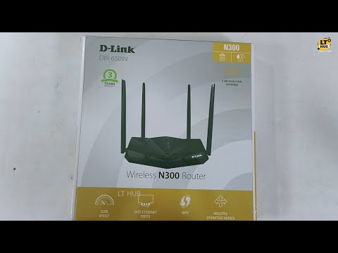 D-link dir-650in wireless n300 router