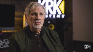 Video thumbnail for Dave Pensado Reviews the CLASSIC 7 Studio Monitors, KNS 8402 Headphones, & S8.4 Subwoofer by KRK Music