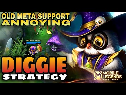 DIGGIE Support Best Build 2021 | Rank 1 Global Diggie Gameplay | Mobile Legends