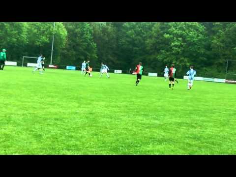 Kampioenswedstrijd Raptim B2 Doelpunt Bjorn 1